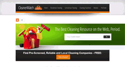 Desktop Screenshot of cleanermatch.com